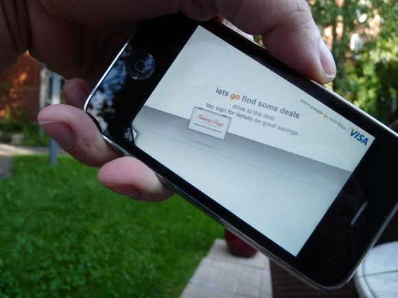 Visa ad - Fannie May edition. Visa ad - Fannie May edition.